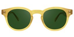 Blanca Round Yellow Sunglasses0