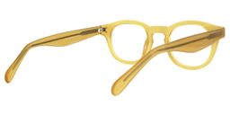 Blanca Round Yellow Glasses3