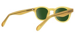 Blanca Round Yellow Sunglasses3