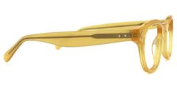 Blanca Round Yellow Glasses2