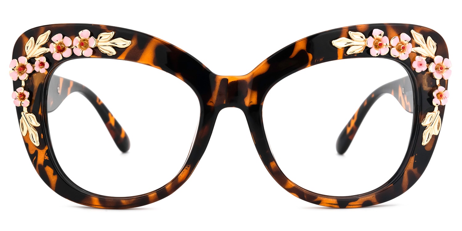 ulawlietページ Verletta Cateye Tortoise Glasses | Zeelool Glasses