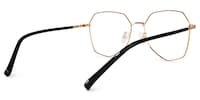 Bivins Geometric Black Glasses3