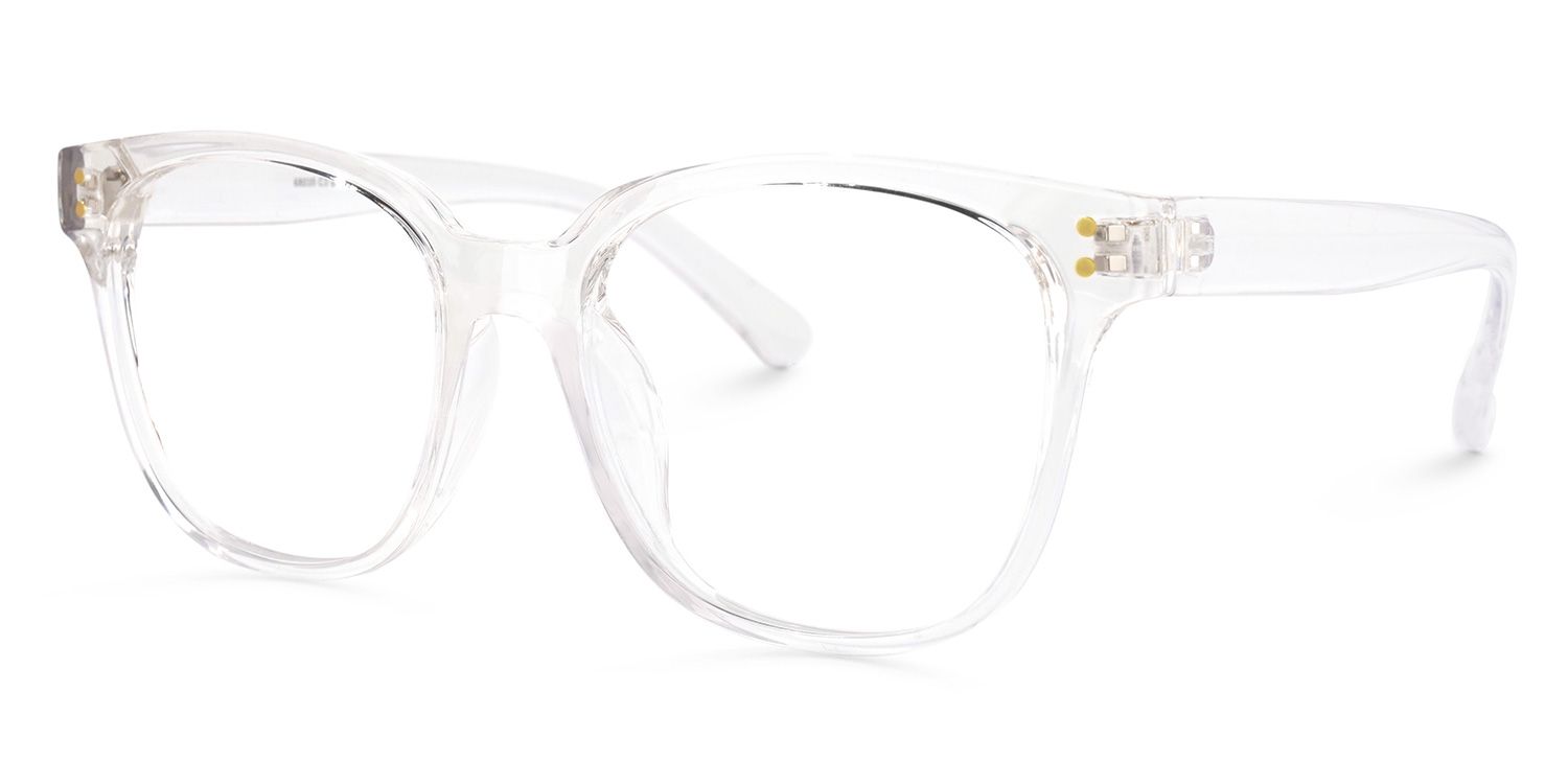 Aenid Square Clear Glasses | Zeelool Glasses1