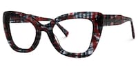 Hector Cateye Red Glasses1
