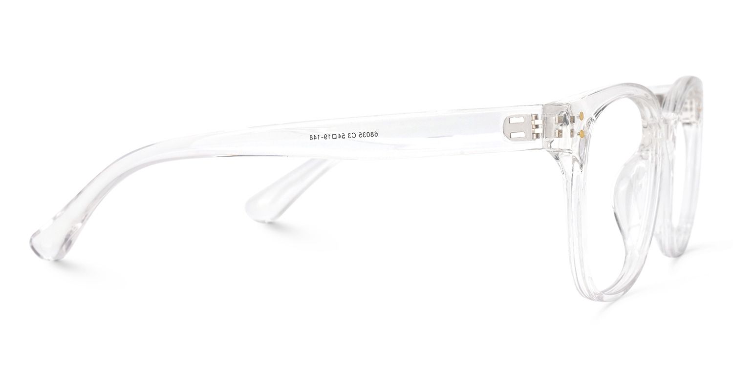 Aenid Square Clear Glasses | Zeelool Glasses2