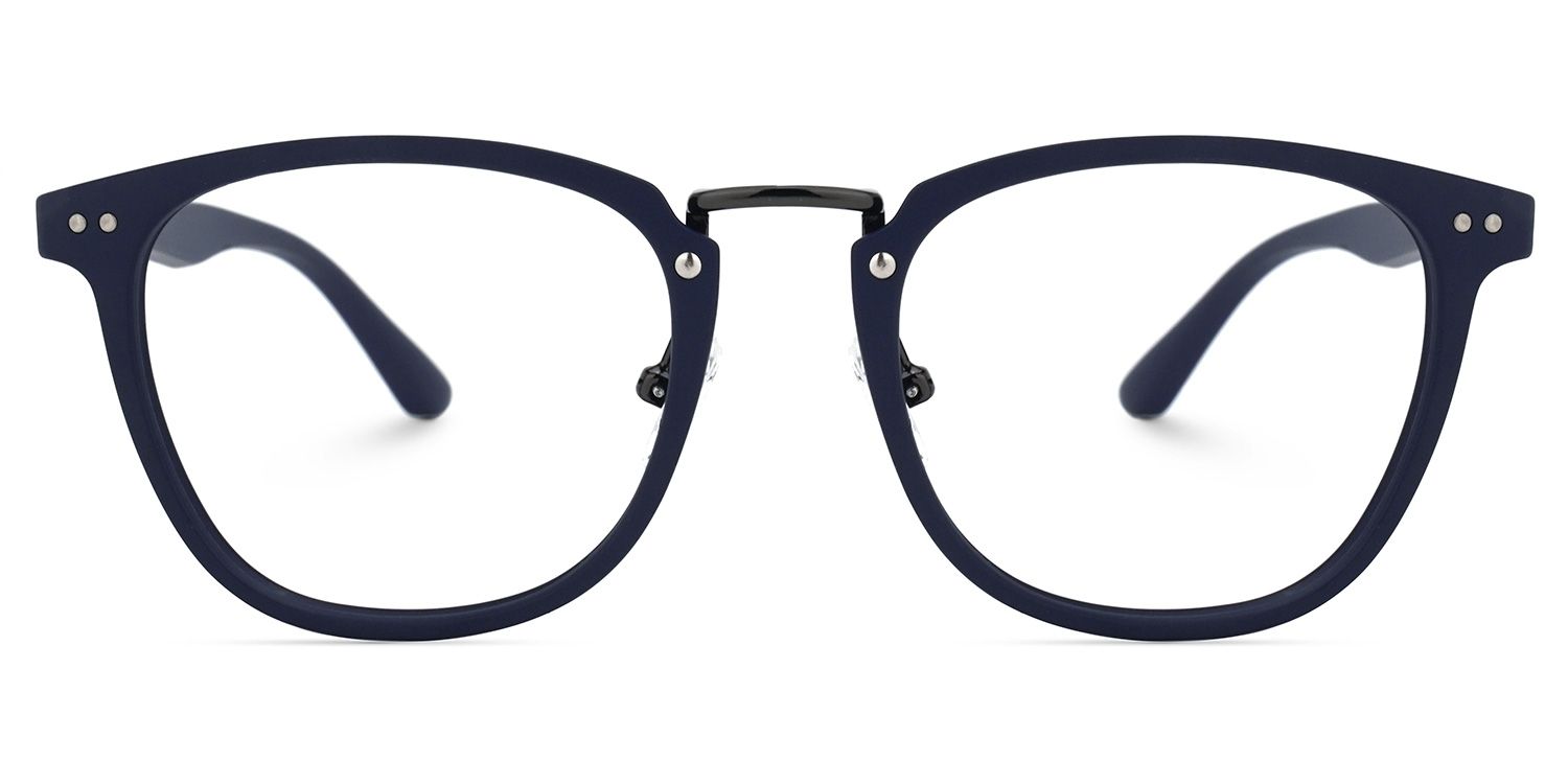 Dixon Round Blue Glasses | Zeelool Glasses0