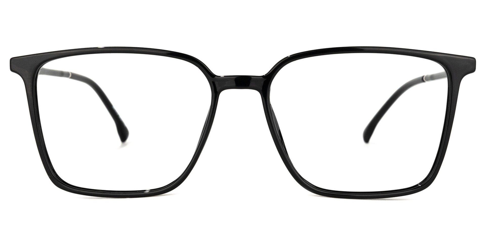 Raytina Square Black Glasses | Zeelool Glasses0