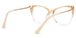 Oatis Cateye Clear Glasses3