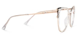 Estrada Cateye Black-Crystal Glasses4