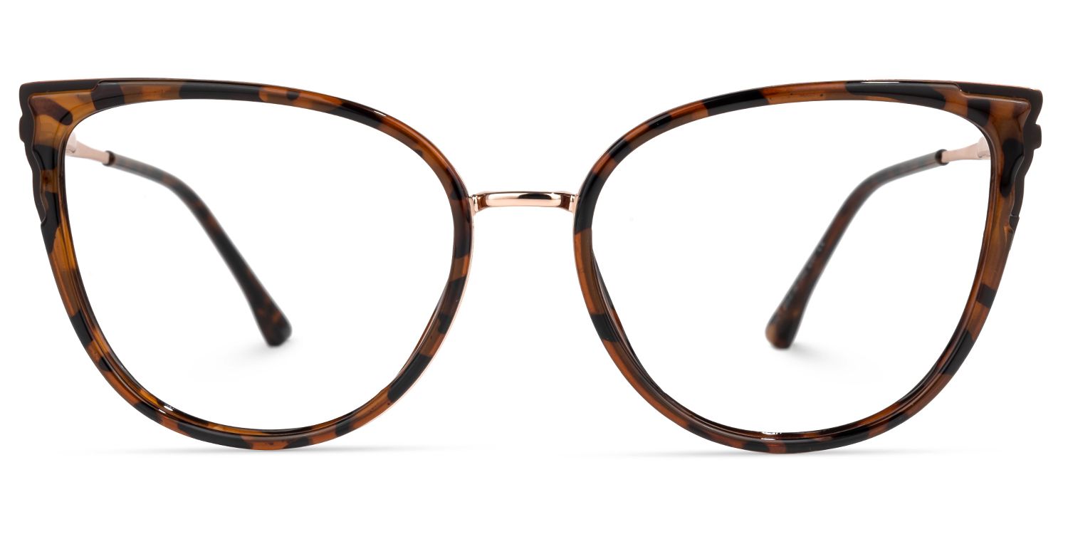 Estrada Cateye Tortoise Glasses | Zeelool Glasses0