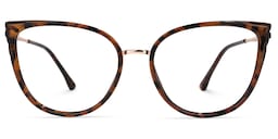 Estrada Cateye Tortoise Glasses0