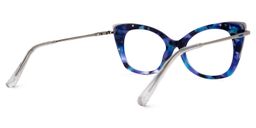 Duchess Cateye Blue Glasses3