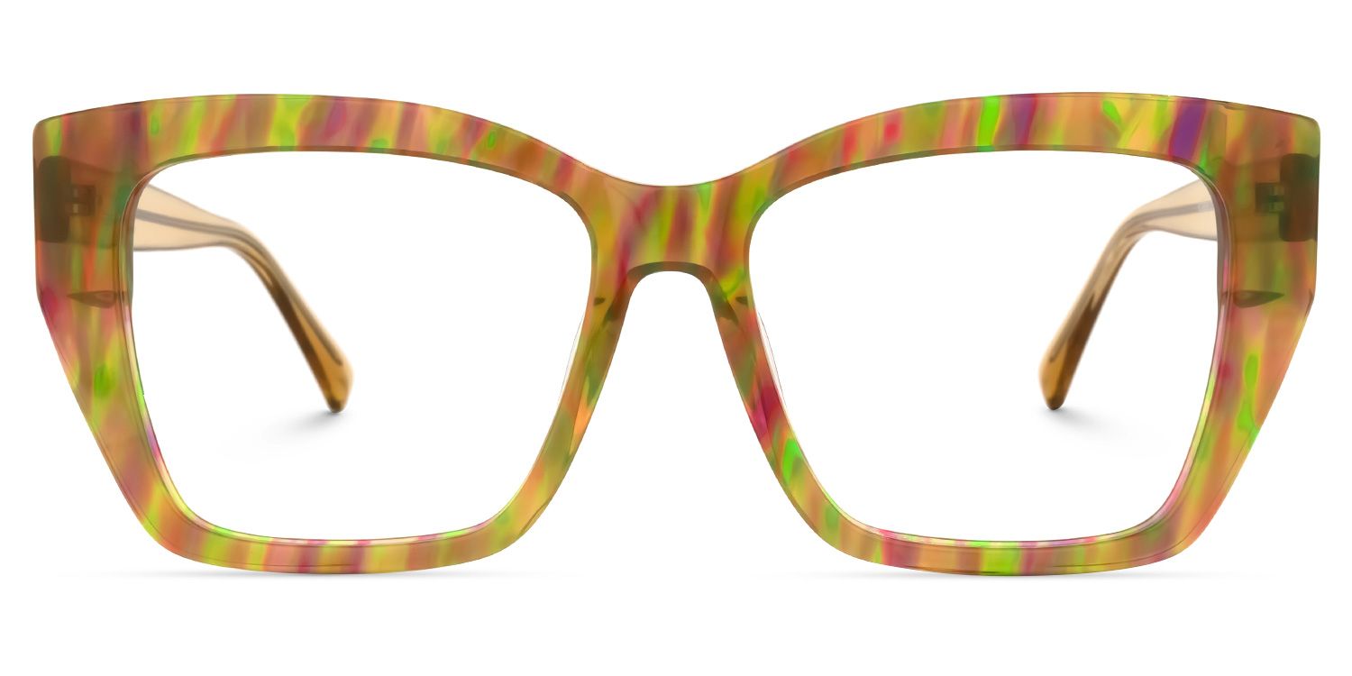 Dismuke Square Yellow Glasses | Zeelool Glasses0