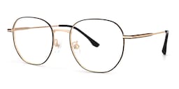 Bezjak Round Black Glasses1