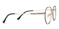 Bezjak Round Black Glasses2