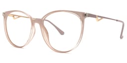 Chanty Round Pink Glasses1