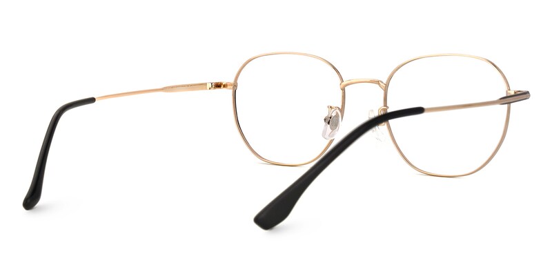 Bezjak Round Black Glasses | Zeelool Glasses3
