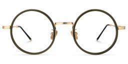 Glory Round Black Glasses0