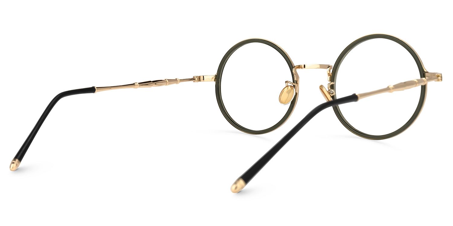 Glory Round Black Glasses | Zeelool Glasses3