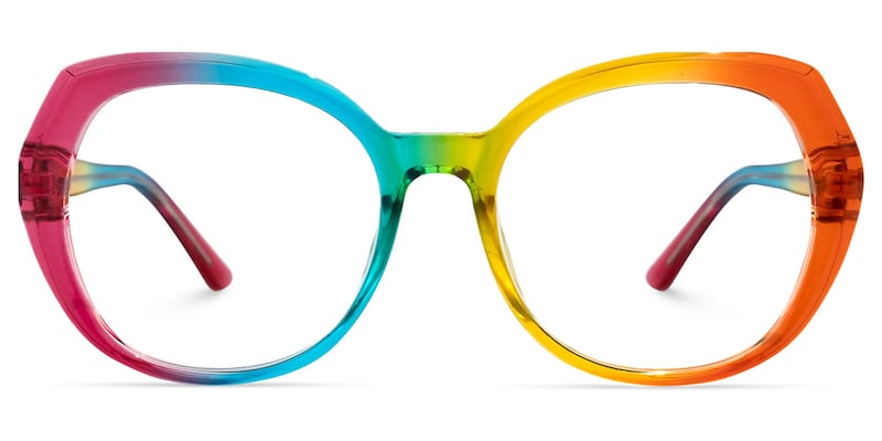 Susana Round Colorful Glasses | Zeelool Glasses0