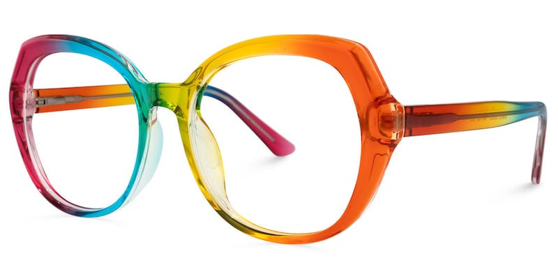 Susana Round Colorful Glasses | Zeelool Glasses1