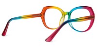 Susana Round Colorful Glasses3