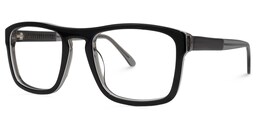 Barbee Square Black Glasses1