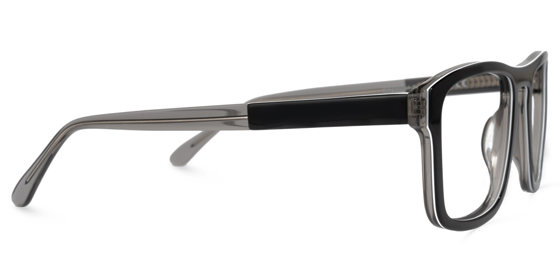 Barbee Square Black Glasses | Zeelool Glasses3