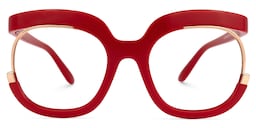 Darice Round Red Glasses0