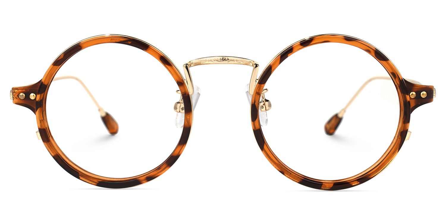 Ortiz Round Tortoise Glasses | Zeelool Glasses0