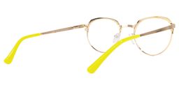 Deneal Oval Yellow Glasses2