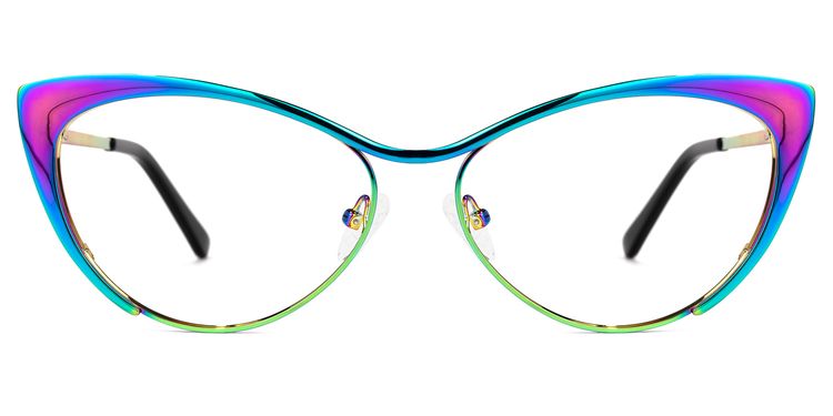 Ellen Cateye Iridescent Glasses