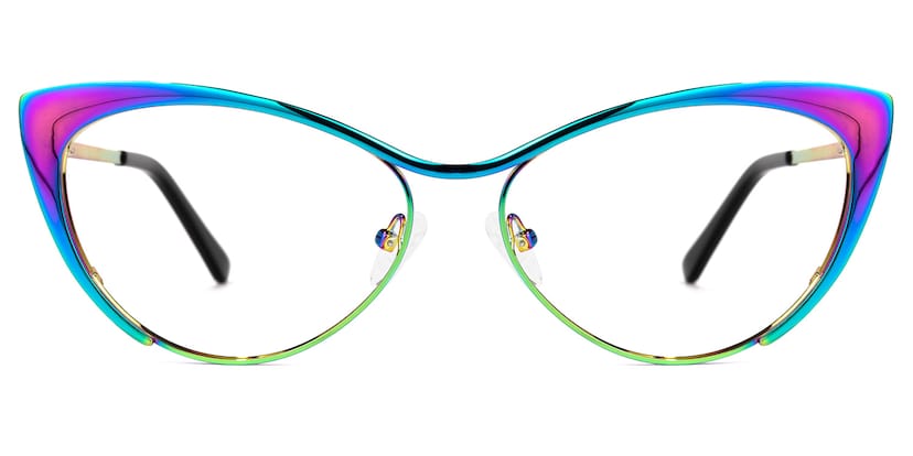 Ellen Cateye Iridescent Glasses