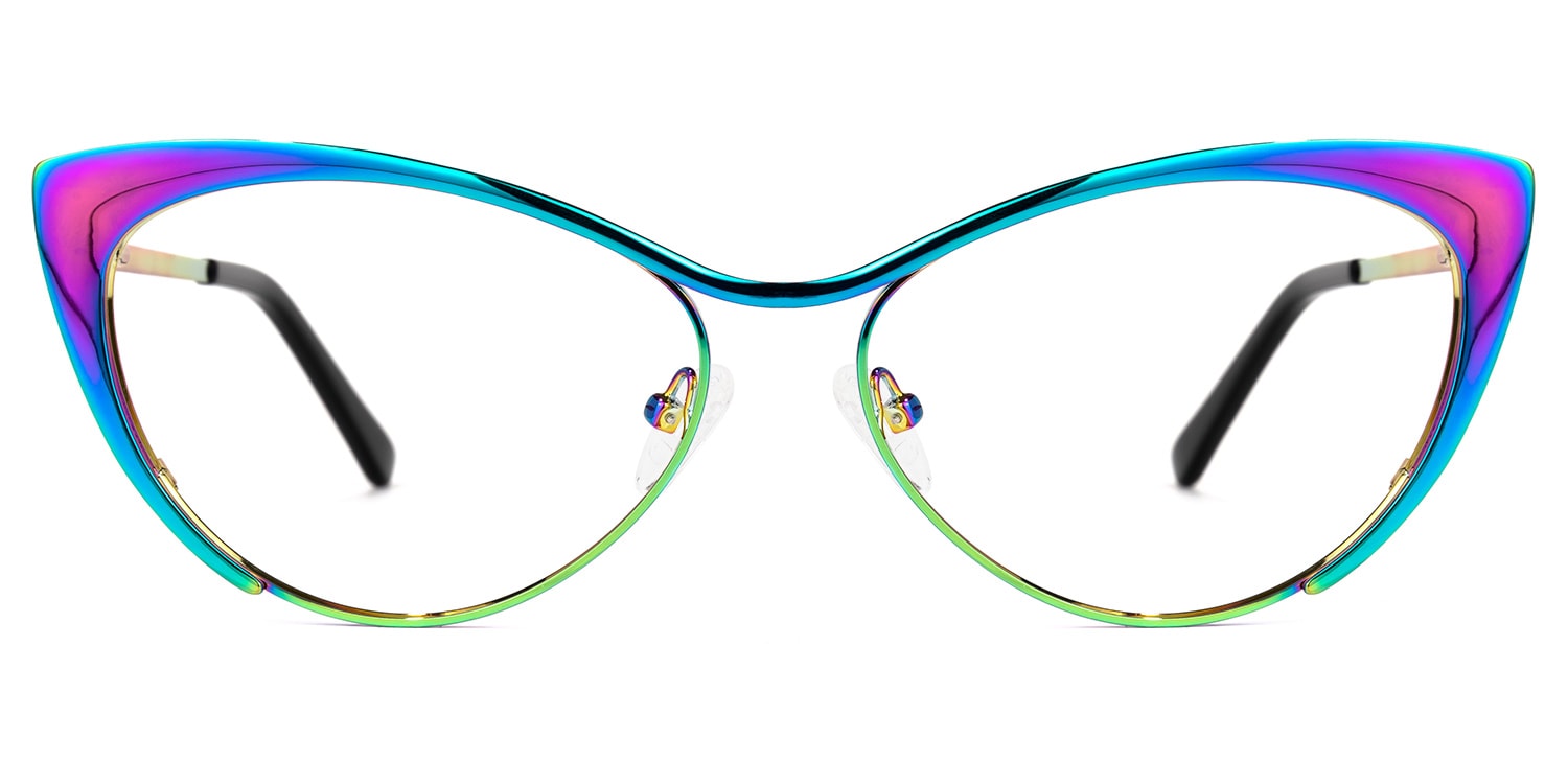 Ellen Cateye Iridescent Glasses