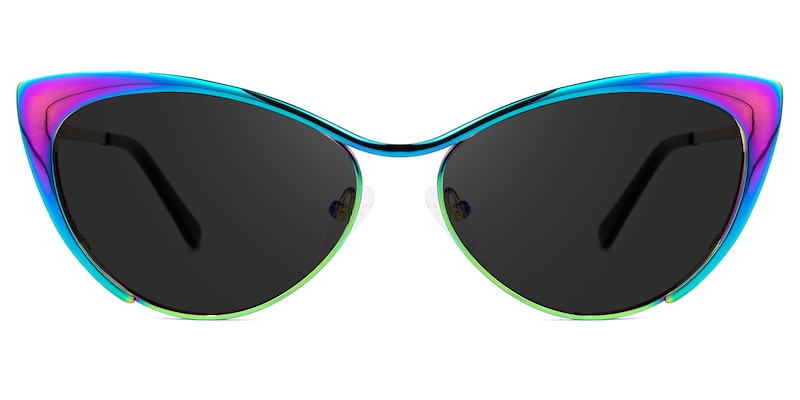 Ellen Cateye Iridescent Sunglasses
