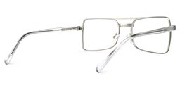 Paulina Aviator Silver Glasses2