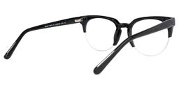 Coulter Browline Black Glasses2