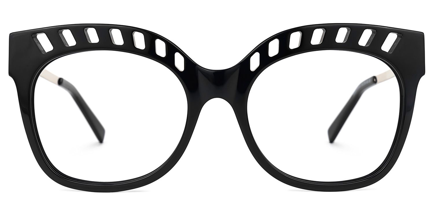 Francisco Square Black Glasses | Zeelool Glasses0