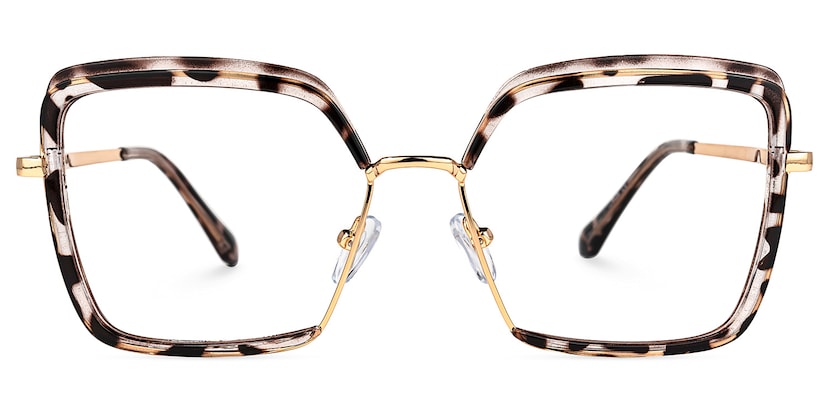 Cordaro Square Clear Tortoise Shell Glasses