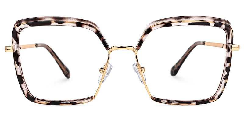 Cordaro Square Clear Tortoise Shell Glasses