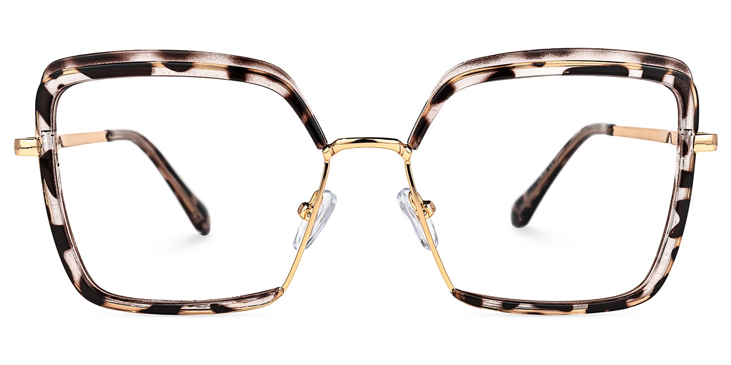 Cordaro Square Clear Tortoise Shell Glasses