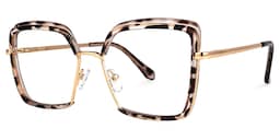 Cordaro Square Clear Tortoise Shell Glasses2