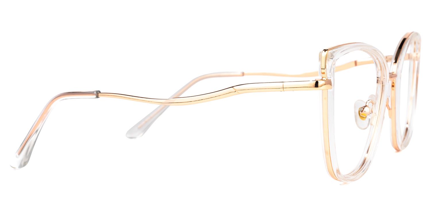 Adiiel Cateye Clear Glasses | Zeelool Glasses2