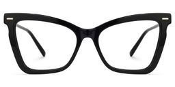 Martina Cateye Black Glasses0