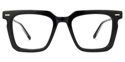 Niurka Square Black Glasses0