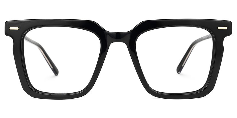 Niurka Square Black Glasses