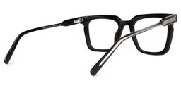 Niurka Square Black Glasses3