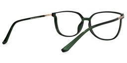 Rodz Square Dark-Green Glasses3