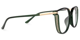 Rodz Square Dark-Green Glasses2