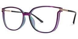 Rodz Square Purple Glasses1